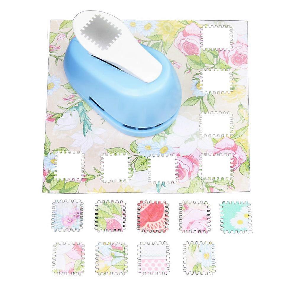 Embossing Machine Stamp Shape Craft Punch Round Hole Punch Toothed Puncher