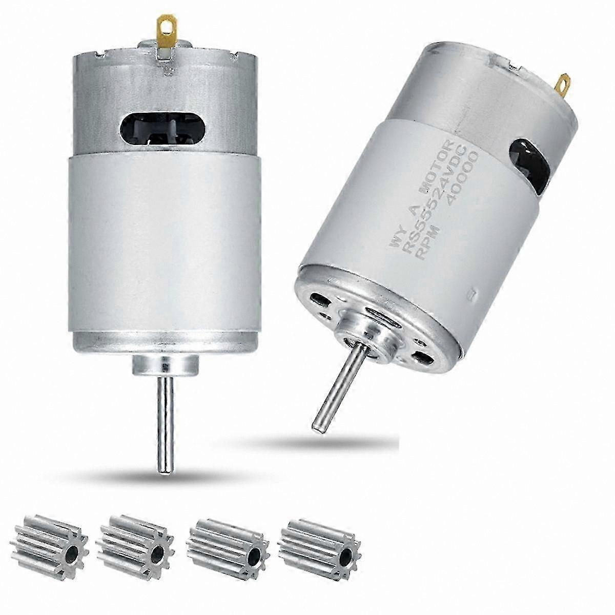 High-Speed 24V Electric Motors for Ride-On Toys, 40000 RPM, RS555 Replacement配件