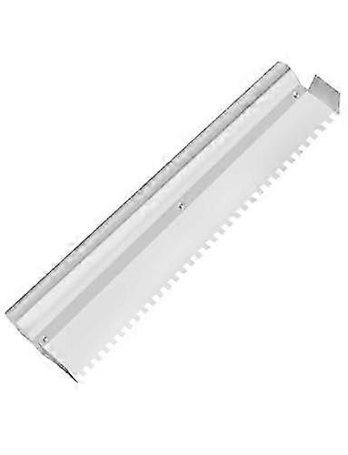 Large Tile Trowel 61 cm, Square-Notched for Floor Tiles, Durable Masonry Tool, Gray, Ideal for Large Tile Installations