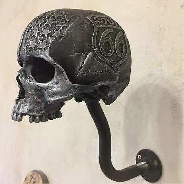 Helmet Wall Mount Hanger Rack Display Stand Skull Helmet Holder for Jacket Rack