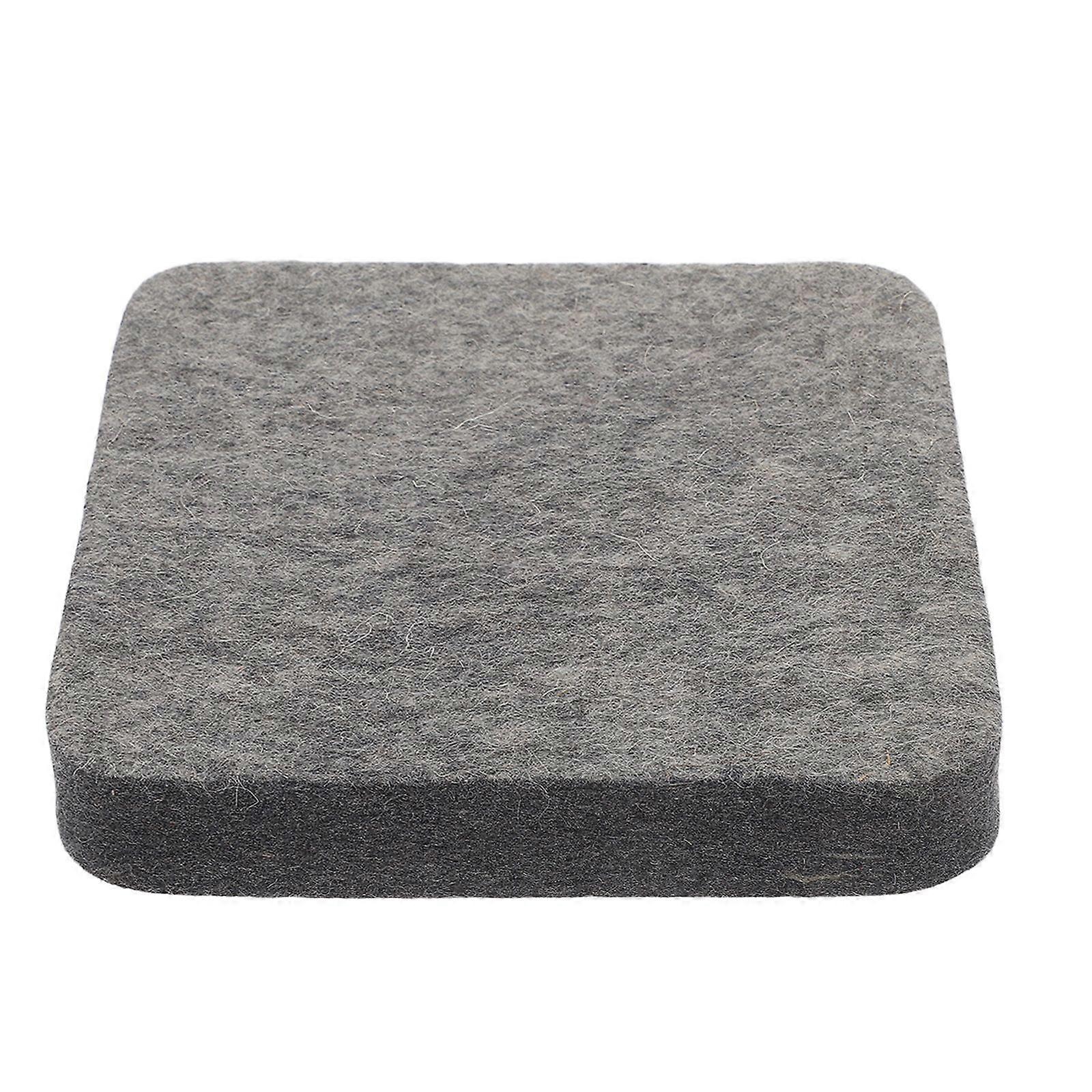 Needle Felting Work Mat - Square Pad Dense Wool Felting Pad - Thick Felt Base Block For Diy Projects - Wool Pressing Mat Craft Supply