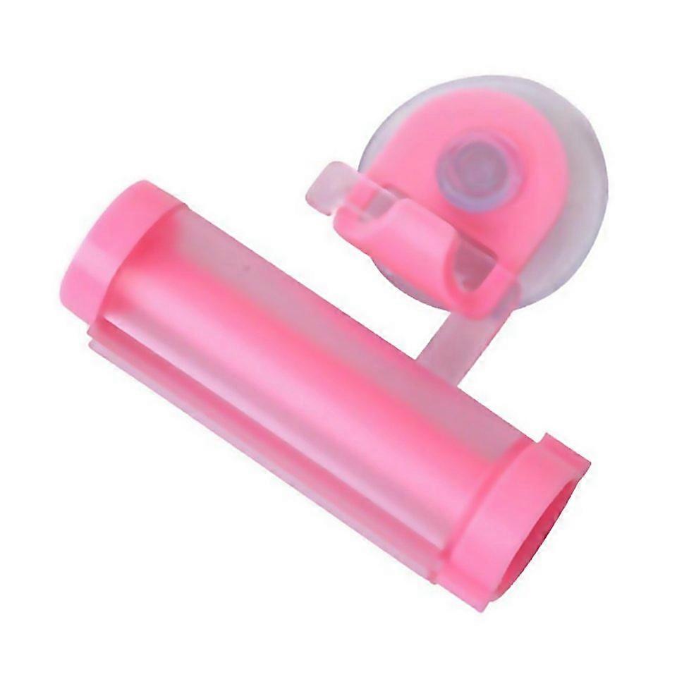 For Toothpaste Dispenser Rolling Squeezer Holder Hanging Hook Suction Plastic Tube