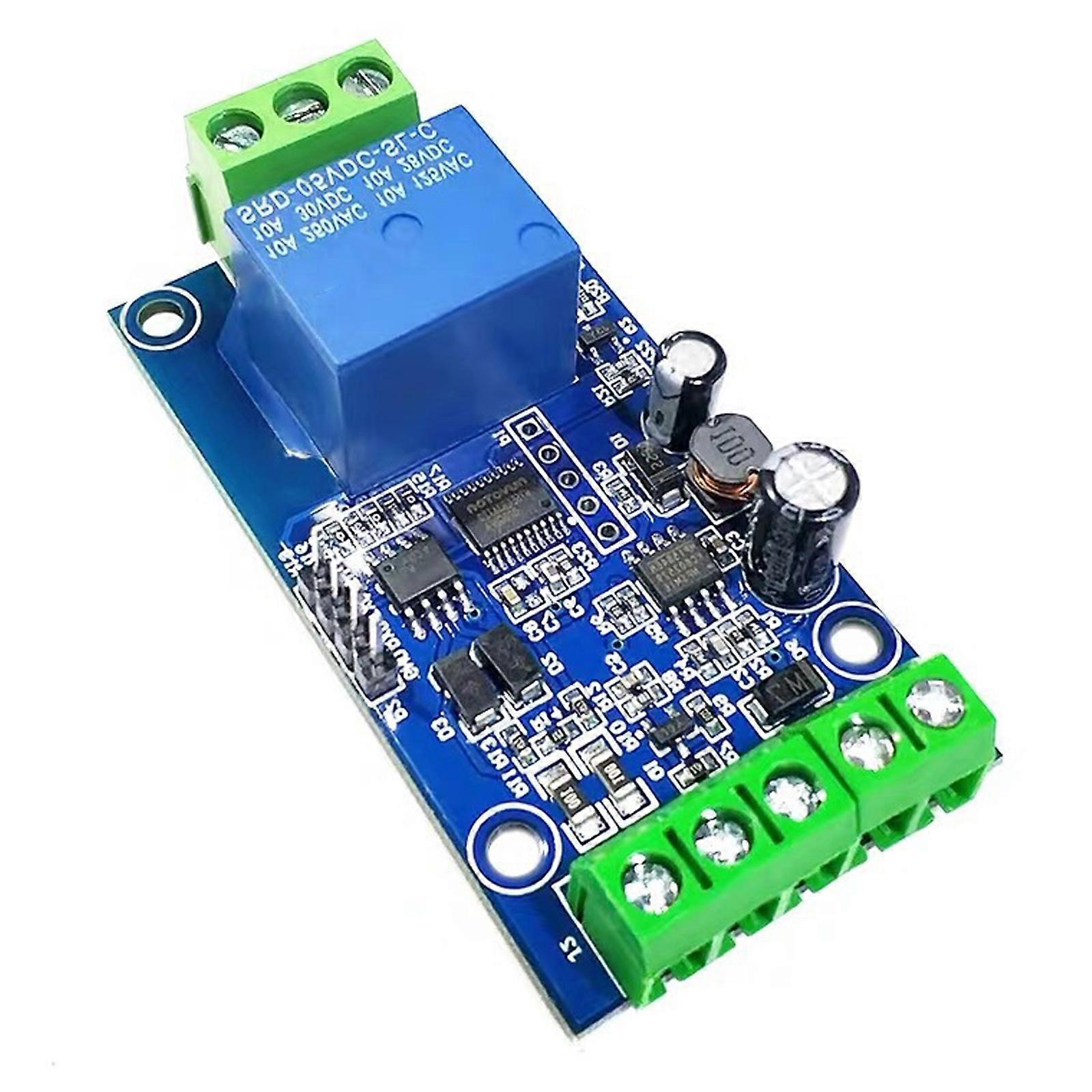 Modbus Rtu 1 Channel 3.3-30V Relays Module Switches 485 Communication Reverse Polarity Protective For Automation Multicolor