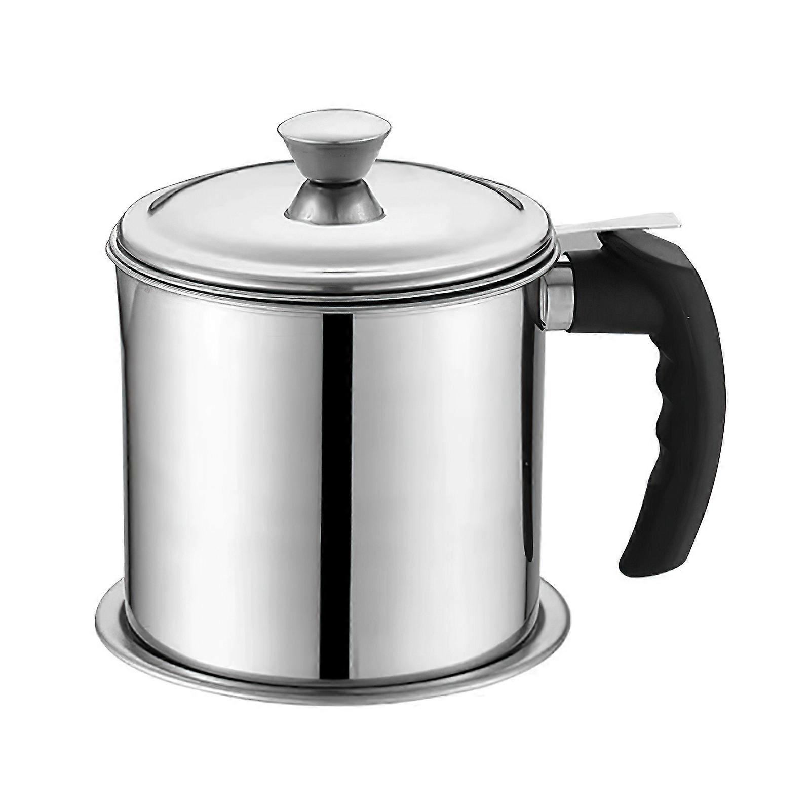 Reusable Cooking Oil Separator With Handle Coaster Ergonomic Handle Modern Kitchen Essential