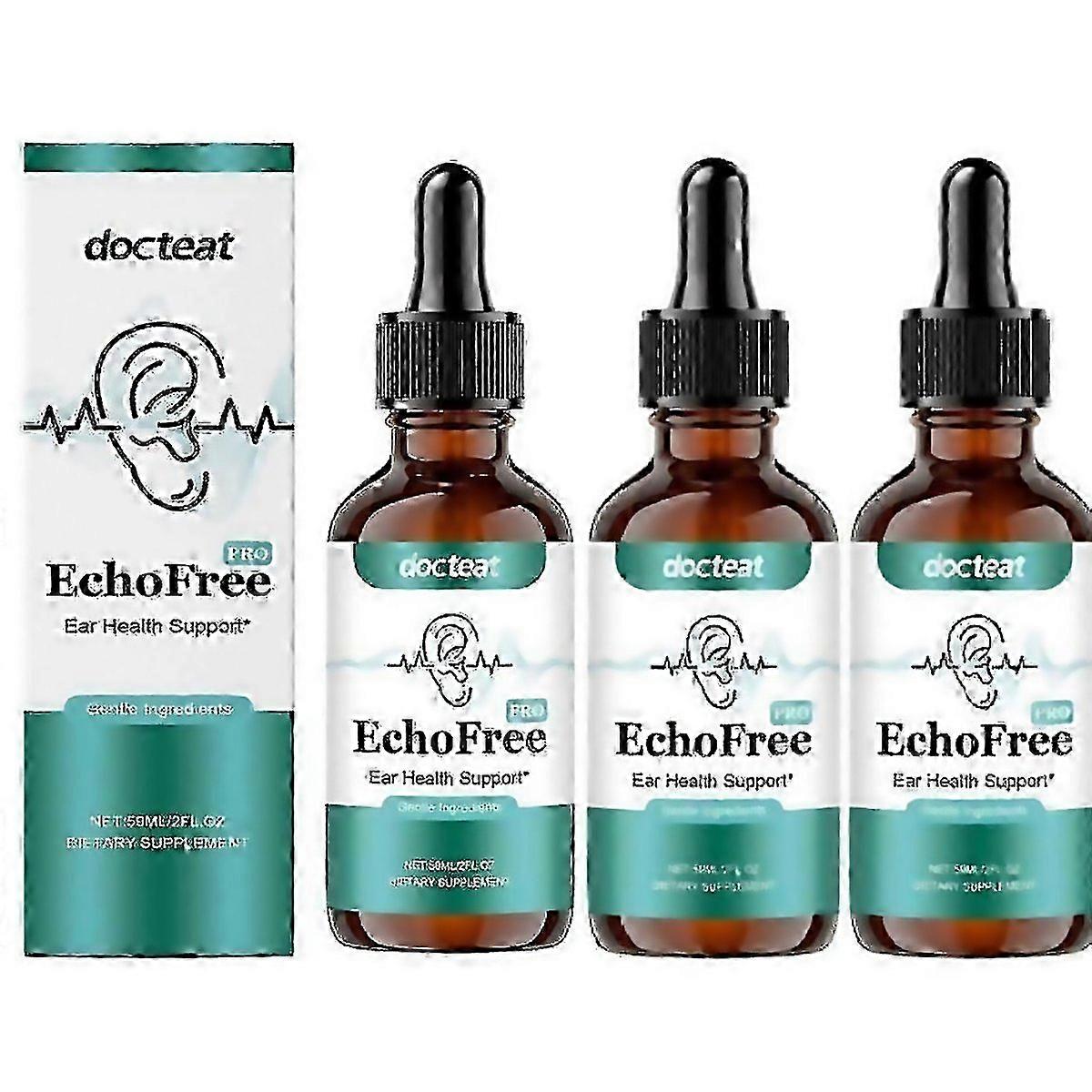 For Echofree Pro Ear Health Drops Support Tinnitus Relief Drops For Ringing