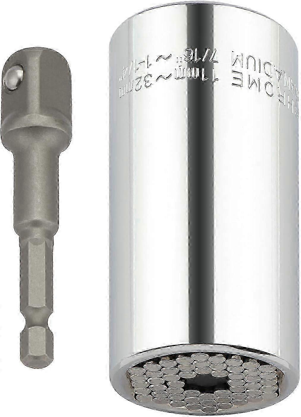 Self Adjusting Repair Tools, Universal Socket Wrench Set, Carbon Steel Construction, Professional Grade Tools, 11-32mm