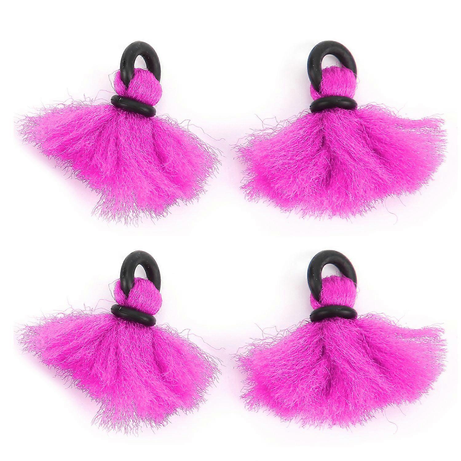 4pcs Fly Fishing Float Yarn Strike Indicators Drift Hook Positioning Floats BobbersPink