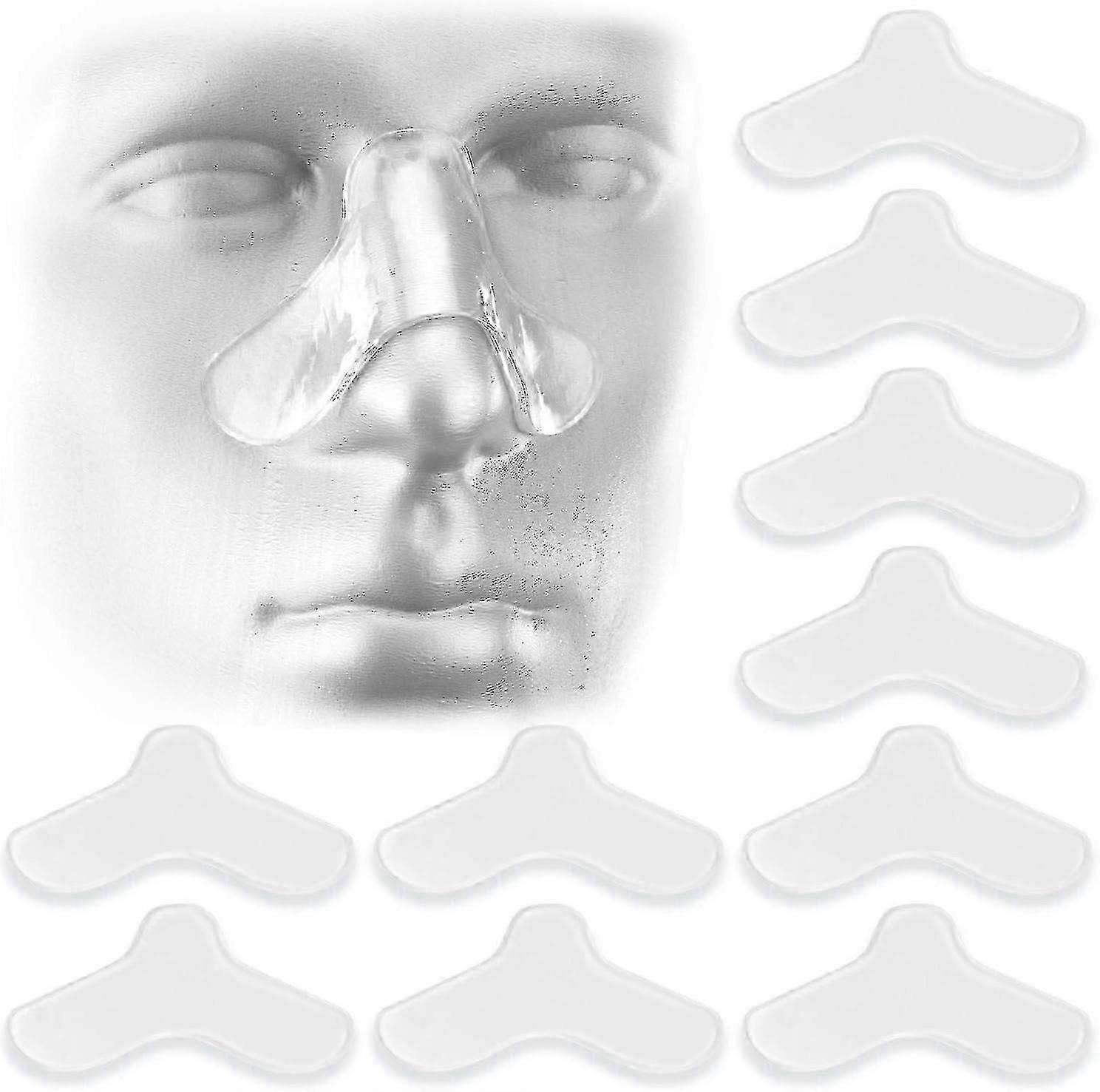 10 Pack Nasal Pads for CPAP Masks, Comfort Pads for Sleep Apnea Machines, Customizable