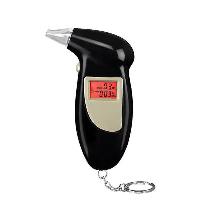 Professional Breath Alcohol Tester Breathalyzer Analyzer Detector Test Keychain Breathalizer Breathalyser Device LED Display