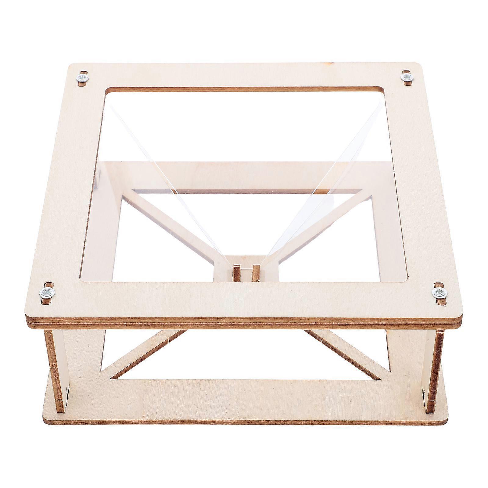 Holographic Projector 3D Pyramid Display Stand for Smartphone 6Sets DIY Kit