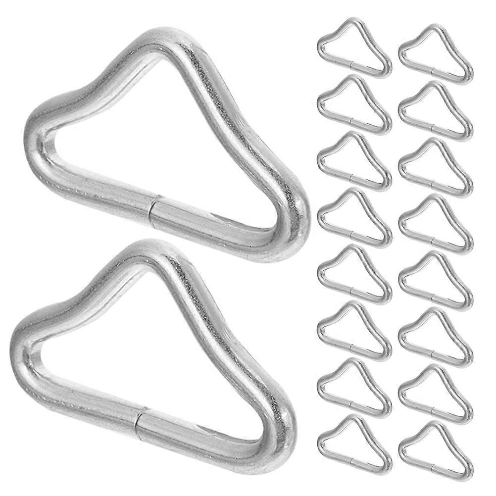 Wear-Resistant Trampoline Triangle Buckles for Safe Jumping 50Pcs