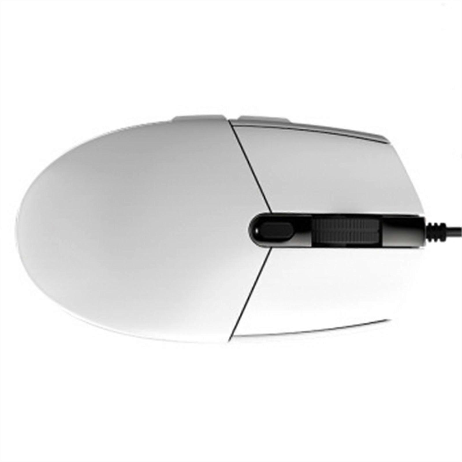 Multifunctional Color Gaming Mouse Customizable Macro Programming for Esports for Intensed Gaming  White