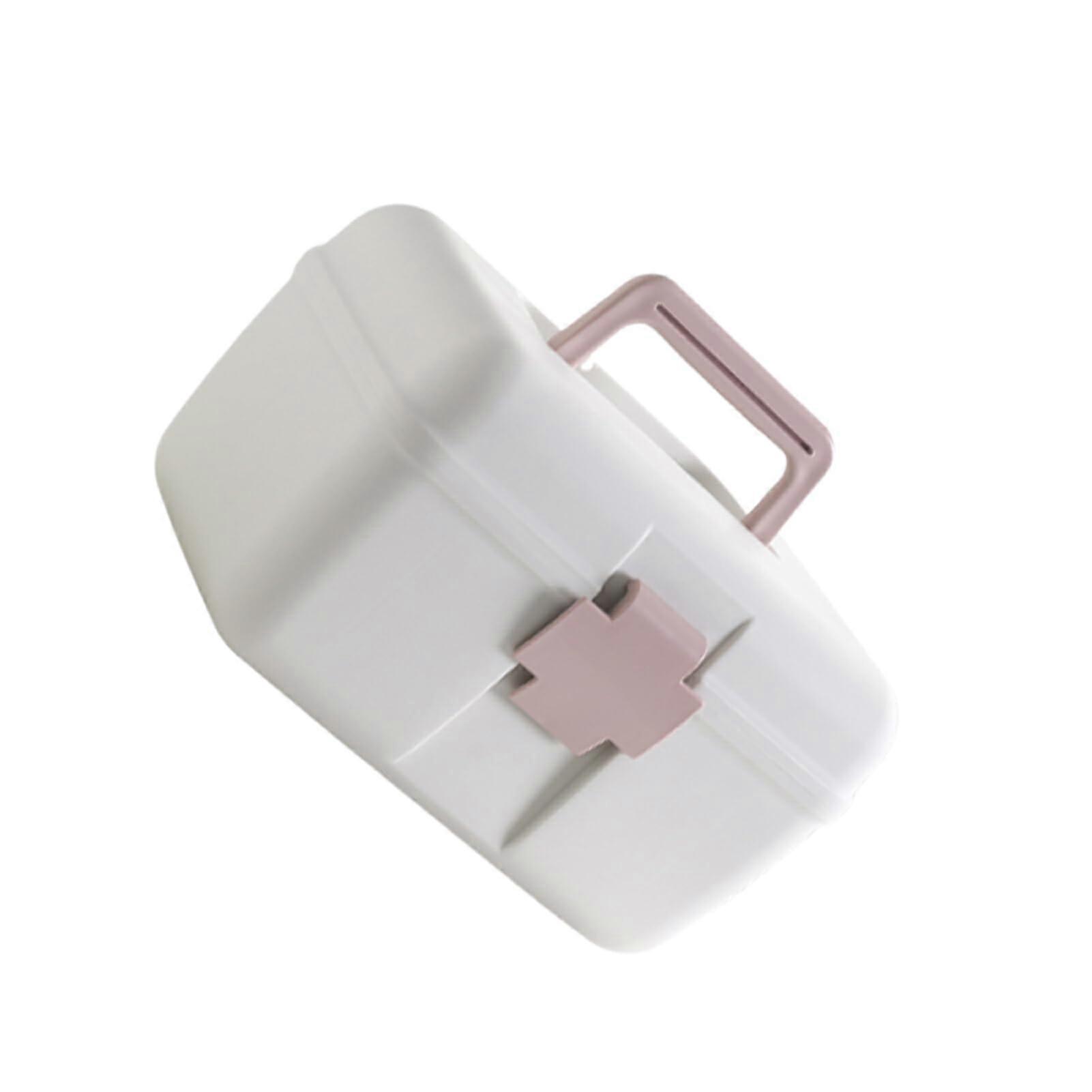 Environmentally Friendly Plastic Storage Box For Medication Sorting ABS Medical Kit Organizer Nordic Powder