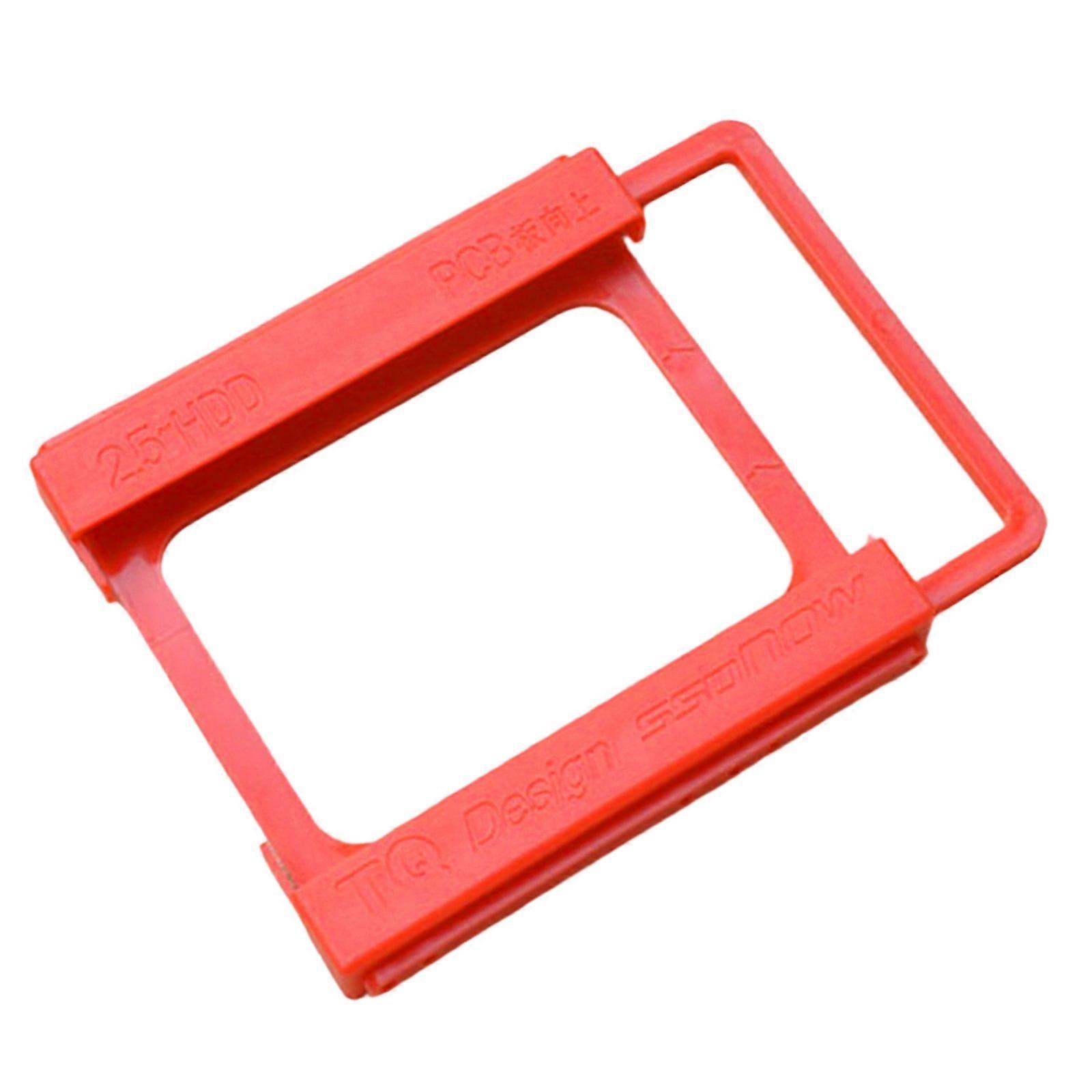 ABS SSD  Kit 2.5 to 3.5 Inch Red Design Optimizes Storage Space Multicolor