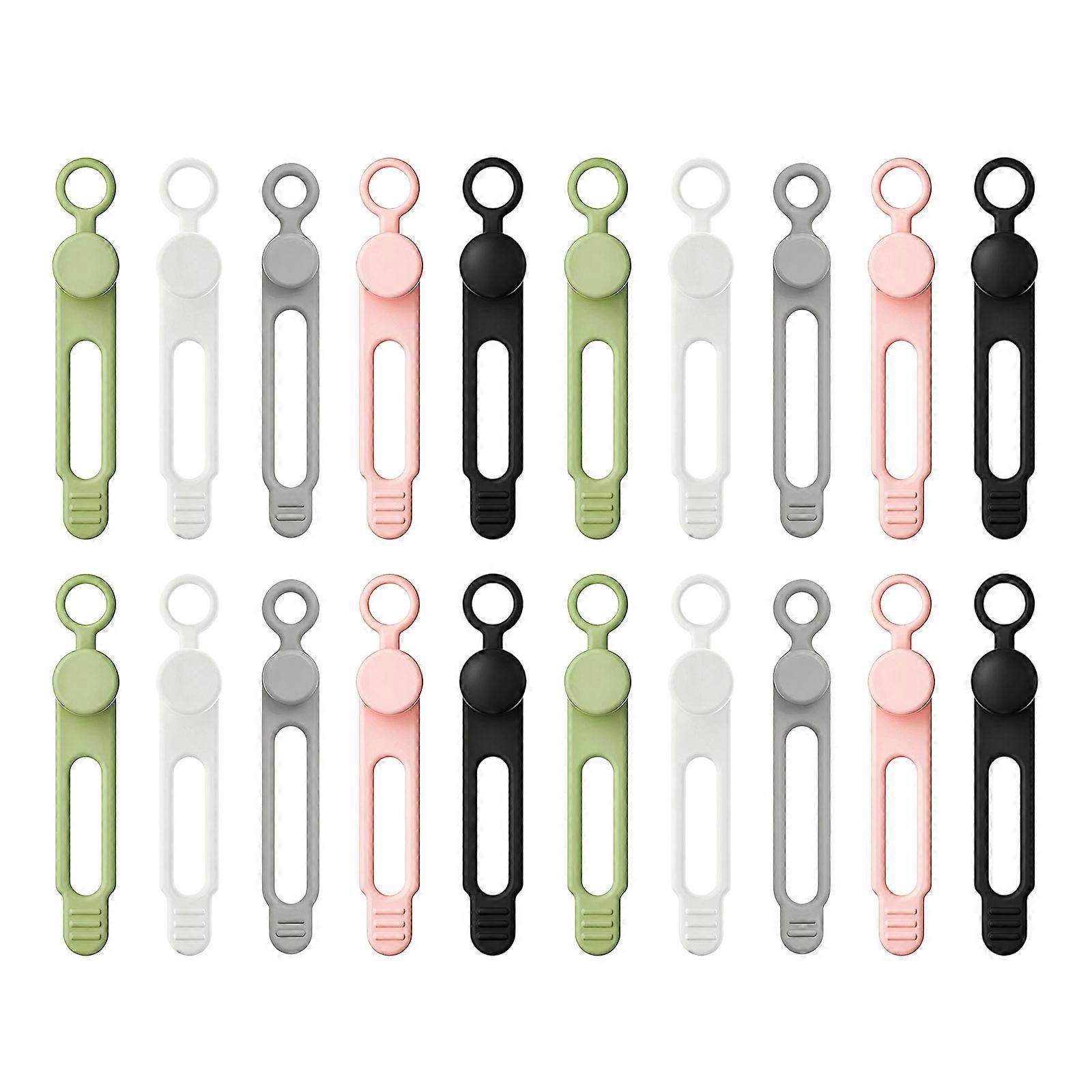 Multiple Application Silicone Cord Organizers Strong Rubber Cable Straps for Electronics Accessories & Daily Essential  75mm