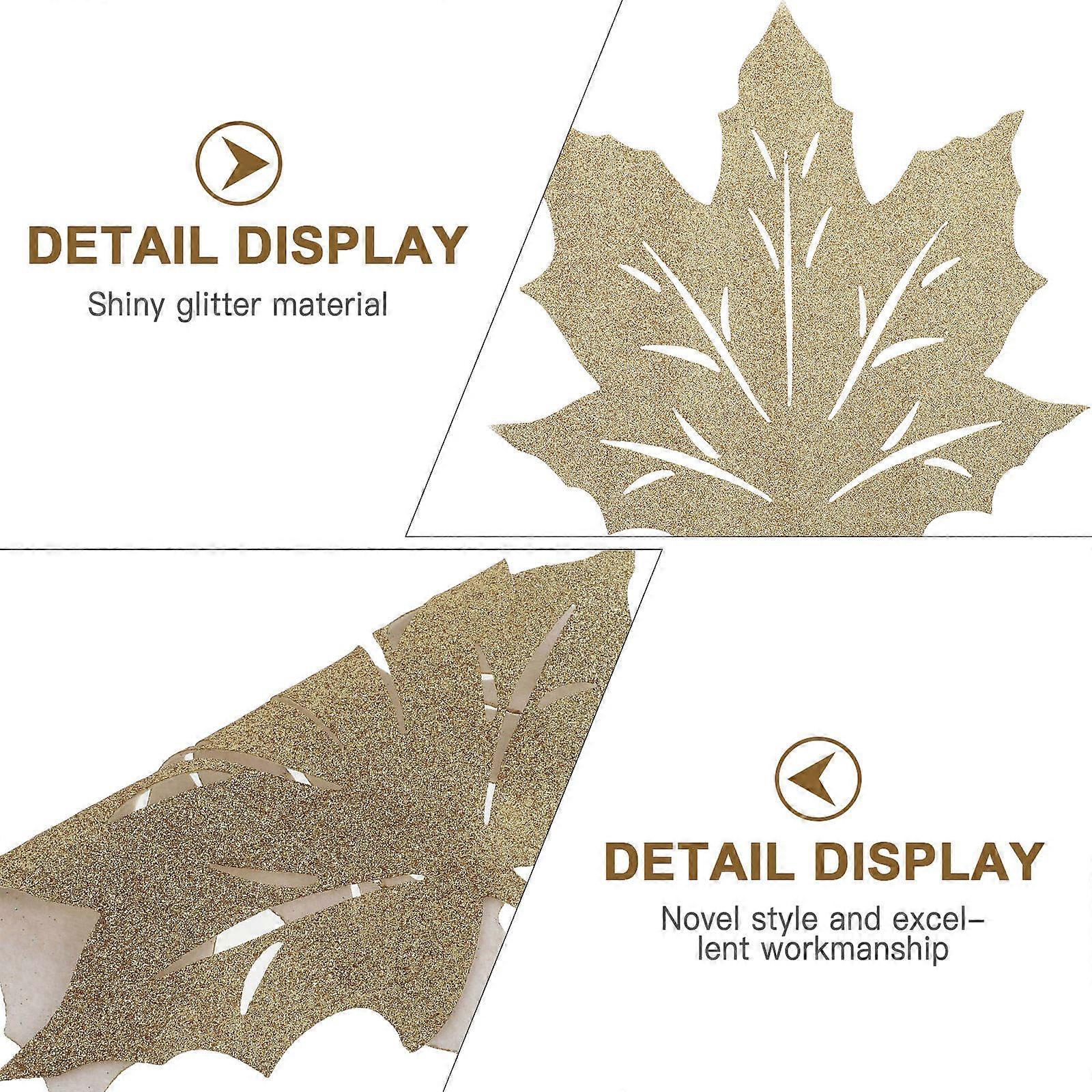 2pcs Thanksgiving Non tissés Sets de table Sets de table Sets de table Mat Décors