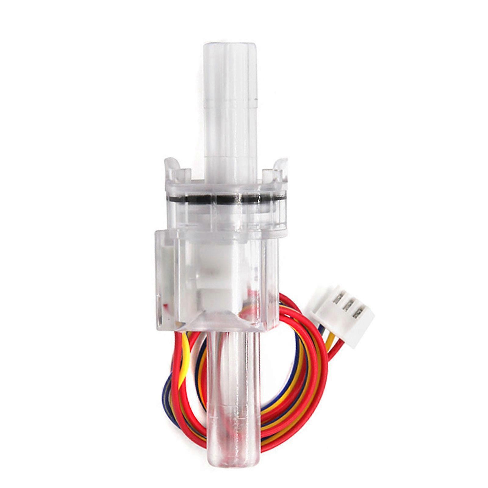 clear  Visual Small  Flows Meter High Sensitivity Flows Sensoring ABS Case designs  for Easy Monitoring In Tight Space Multicolor