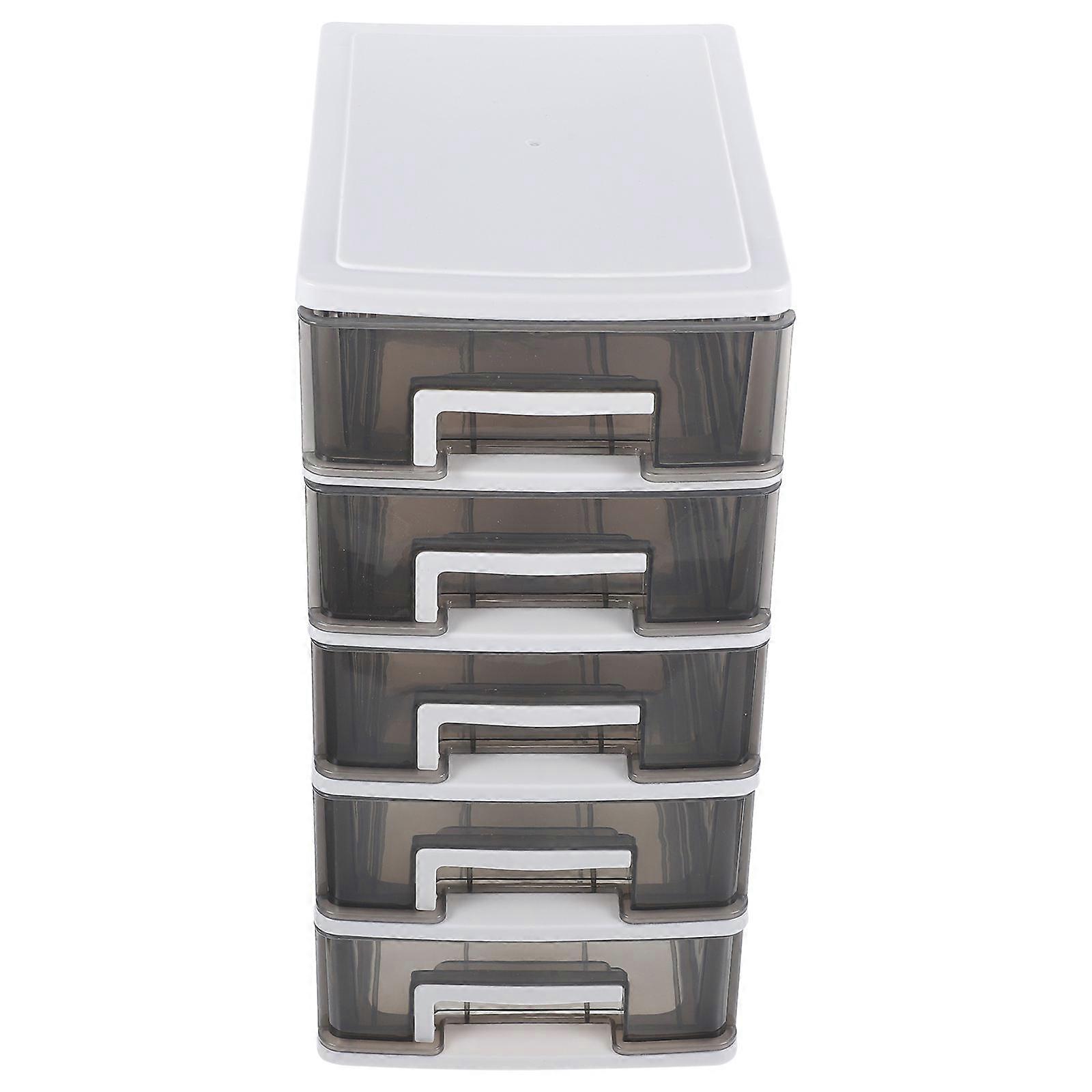 Rectangular Desktop Drawer Organizer For Homeowners And Office Workers Made Of PP Material 1Set