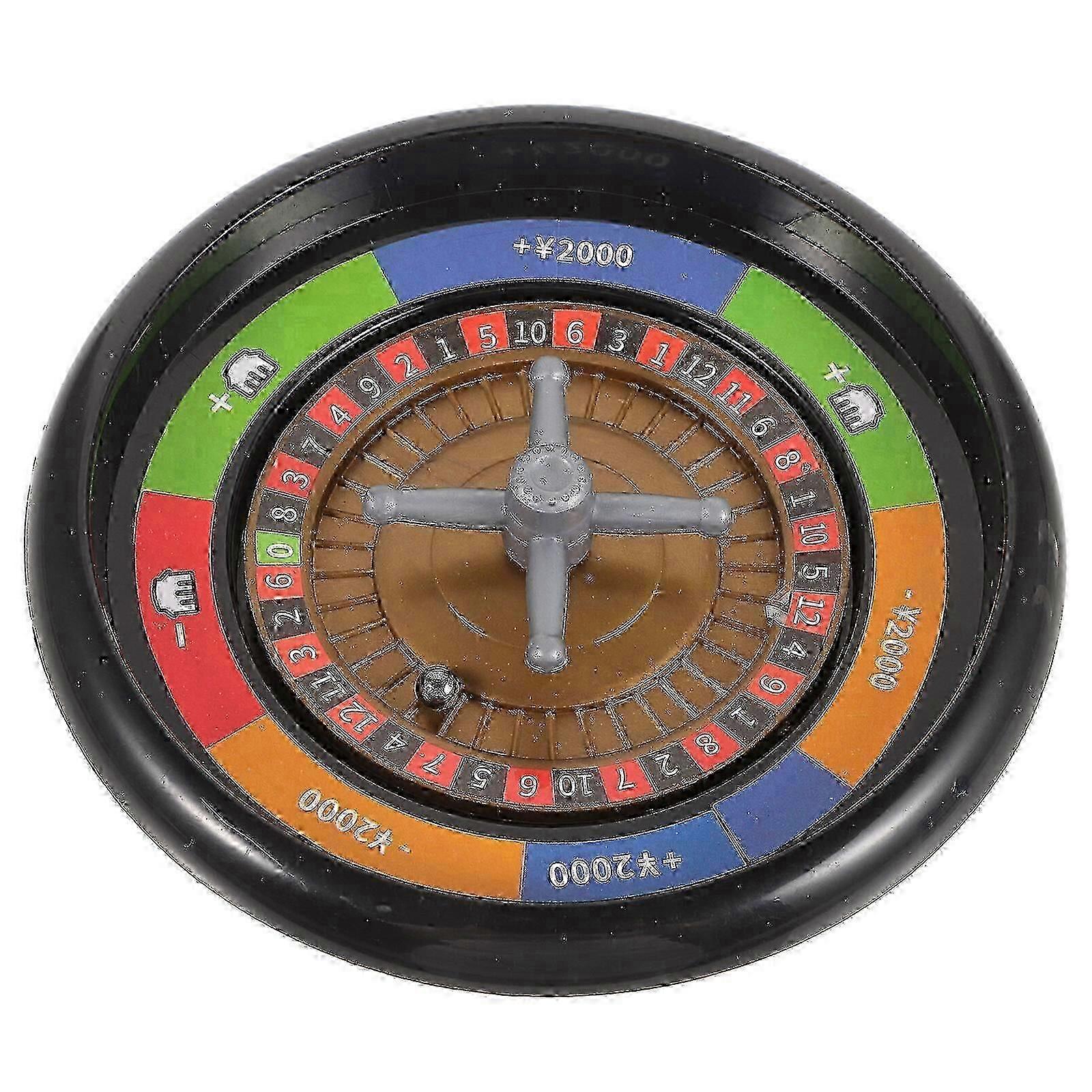 Poker Wheel Table Game Russian Poker Rotating Game Wheel Party Game Prop