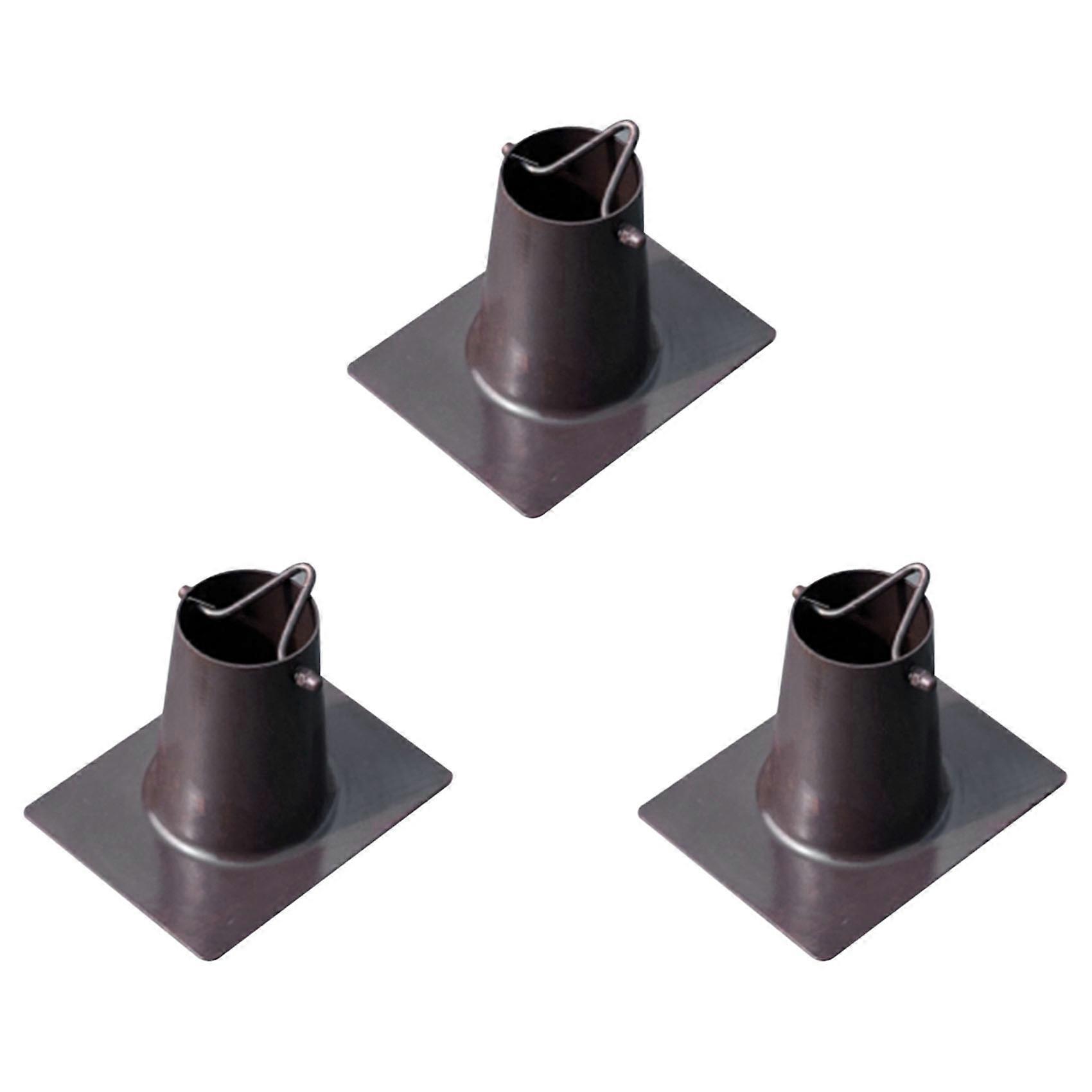 3X Rain Chain Gutter High-Quality Arched Rain Chain Gutter Adapter for Rainwater Pipe Outlet