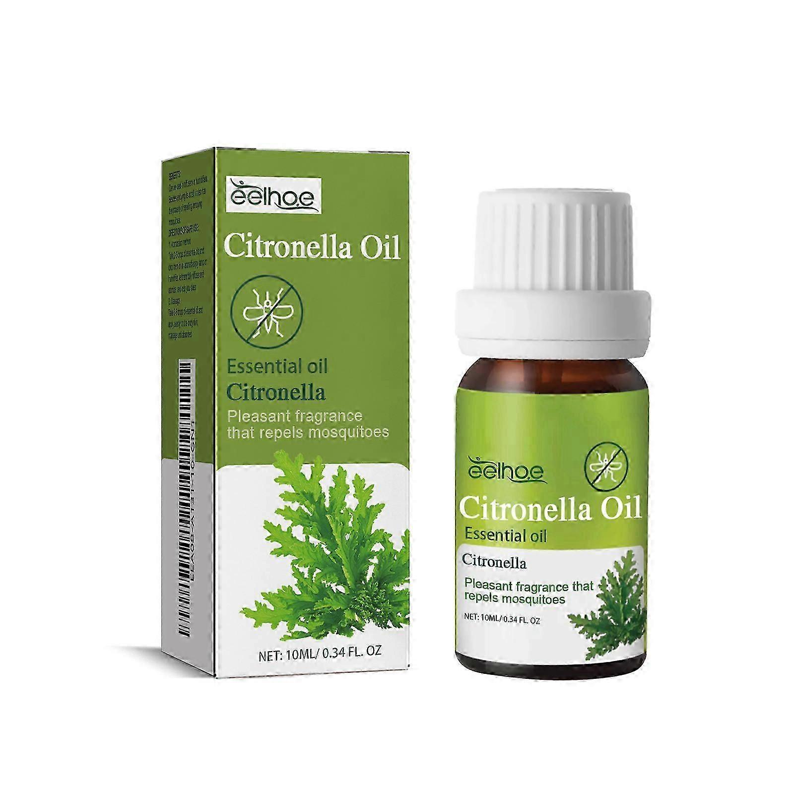 Citronella Essential Oil effectively repels mosquitoes