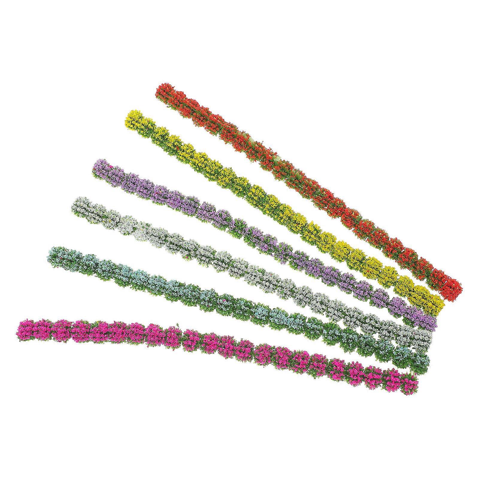 Miniature Simulation Branch Plastic Model for DIY Decor 36Pcs Assorted Color