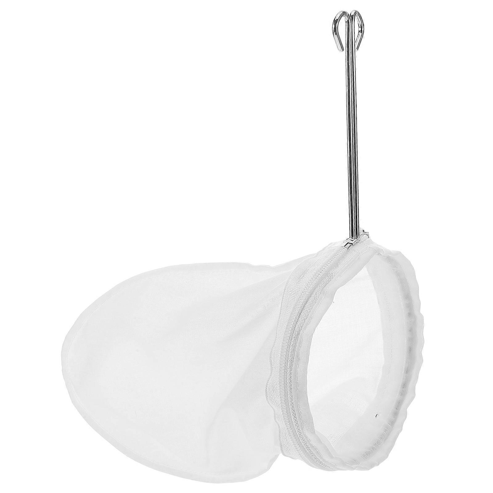 Milk Tea Filter Bag Reusable Fine Mesh for Filter 1Set with Handle