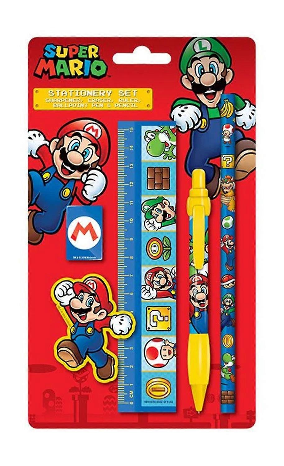 Super Mario pen sæt 5 dele
