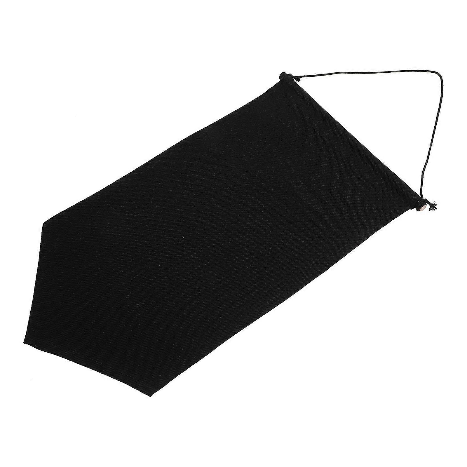 Black Wall Hanging Canvas Pin Display Holder for Storage