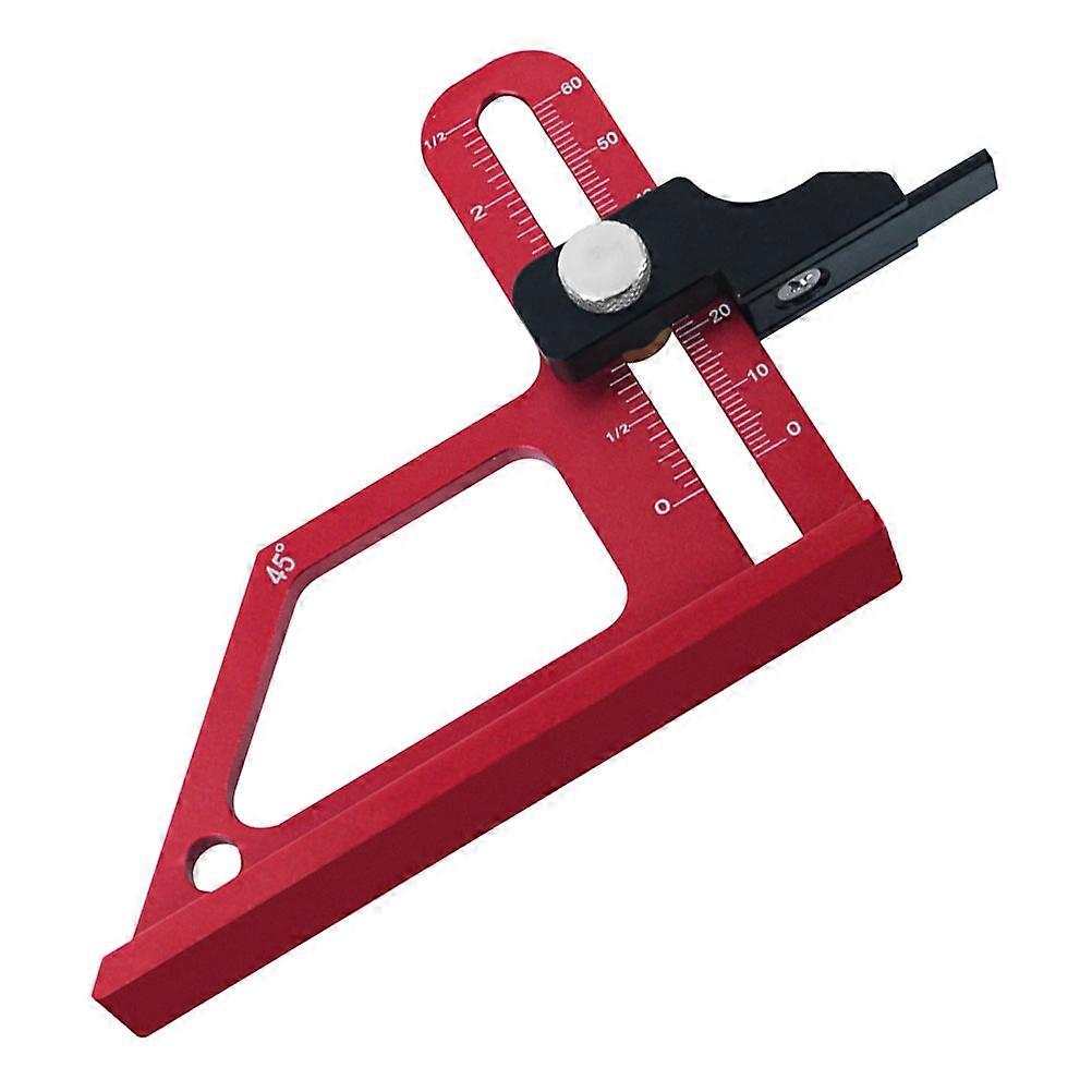 Table Saw Step Depth Gauge Gauge Tool for Measuring Use Red