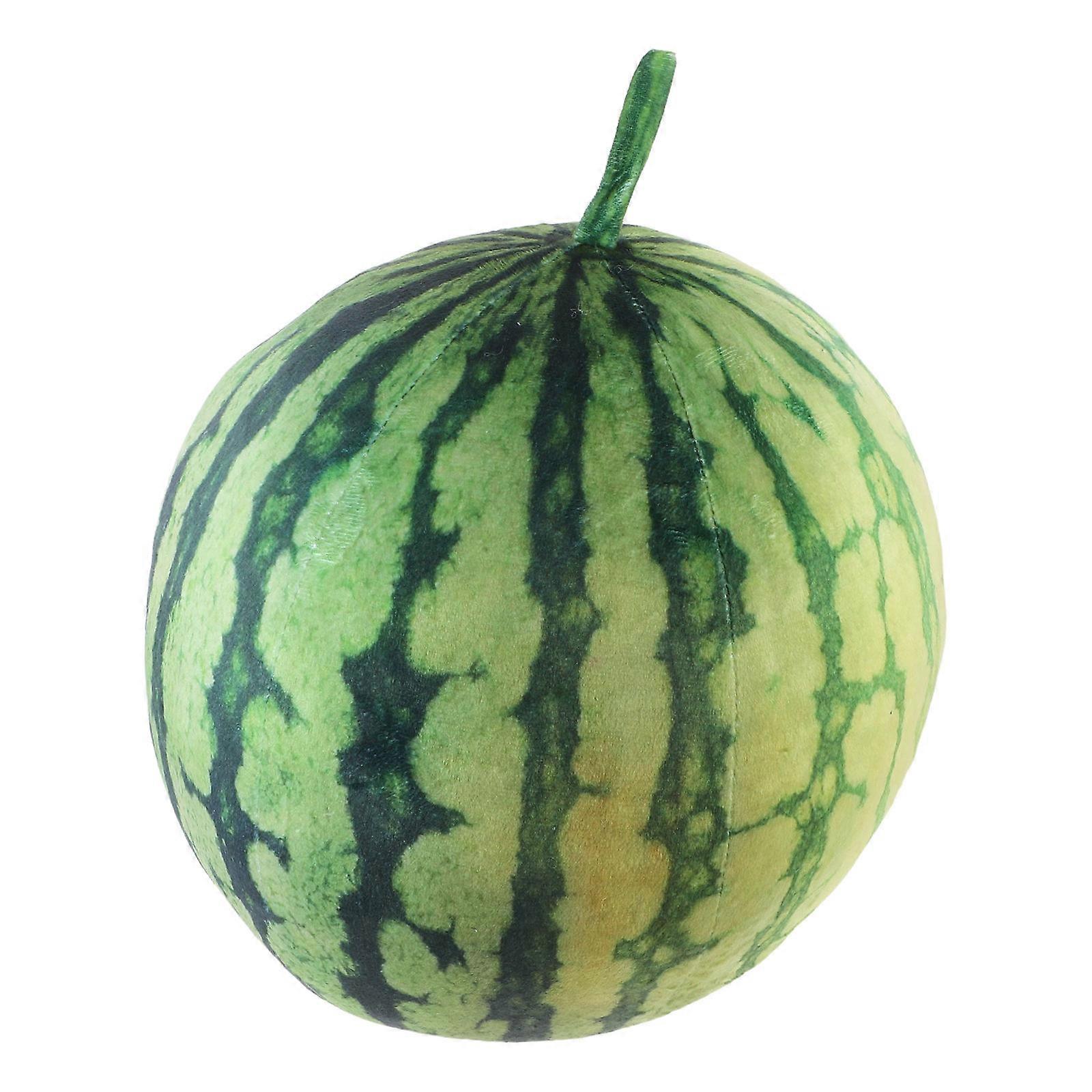 Decorative Watermelon Plush Pillow for Home Use Cute Fruit Toy