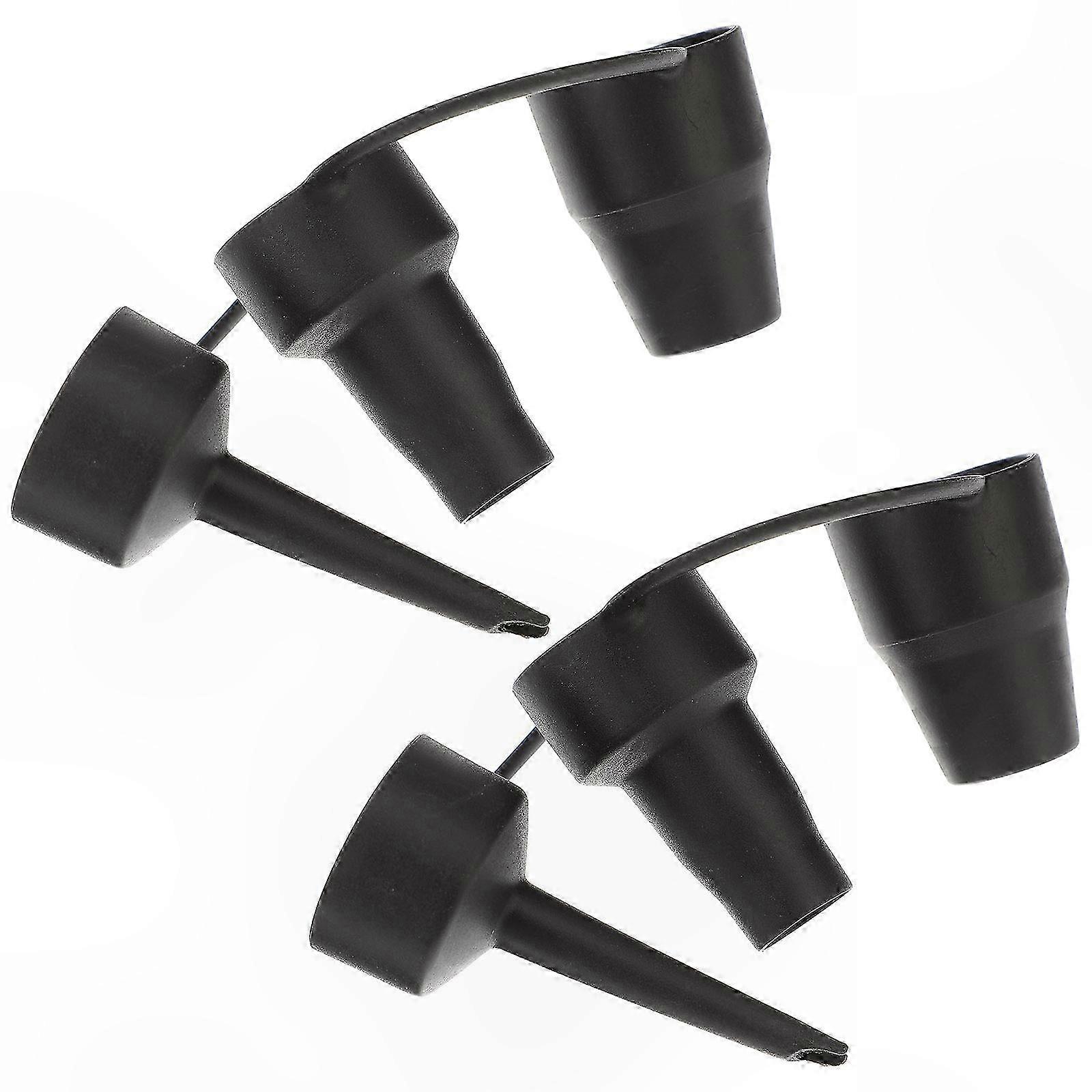 3 Sizes Replacement Nozzle Heads for Air Inflator Pump Plastic Adaptor Kits 2 Sets