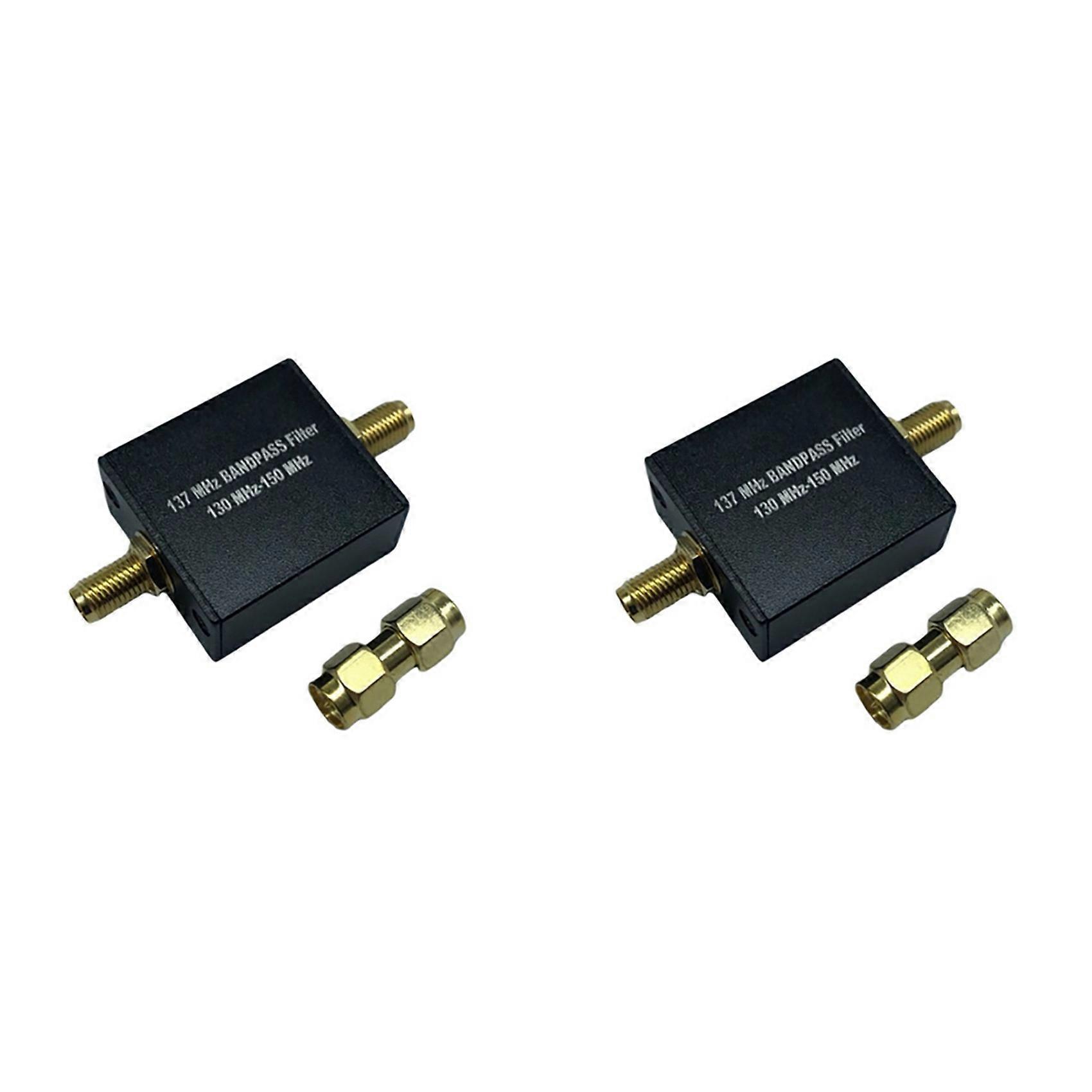 2X 137MHz Filter Bandpass Filter Special for Weather Satellite