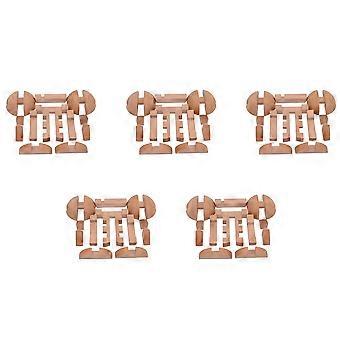 Quebra-cabeça de madeira com 5 bolas mágicas, brinquedo para estimular o cérebro, jogo de inteligência, quebra-cabeças esféricos para adultos e crianças.