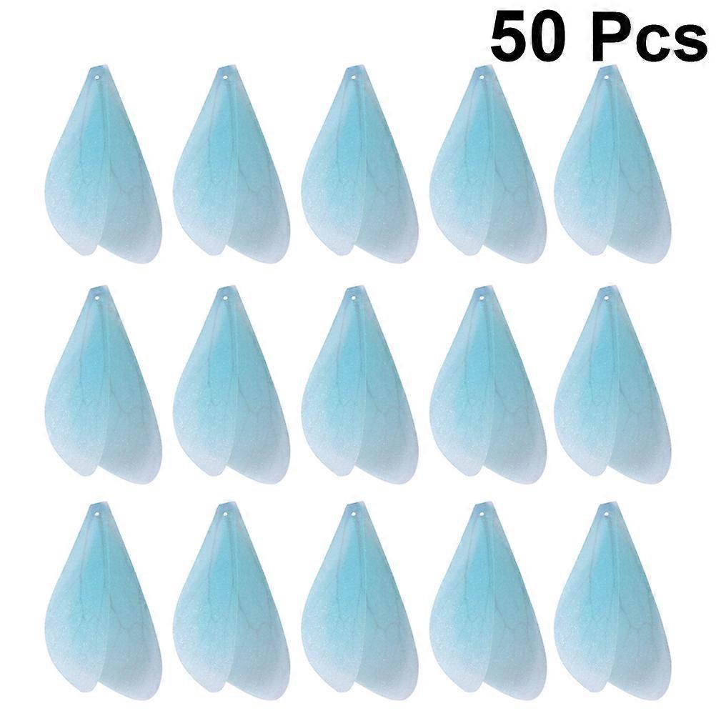 Dragonfly Craft Wings 50Pcs Decorative Accessories For Craft Making Light Shape Design