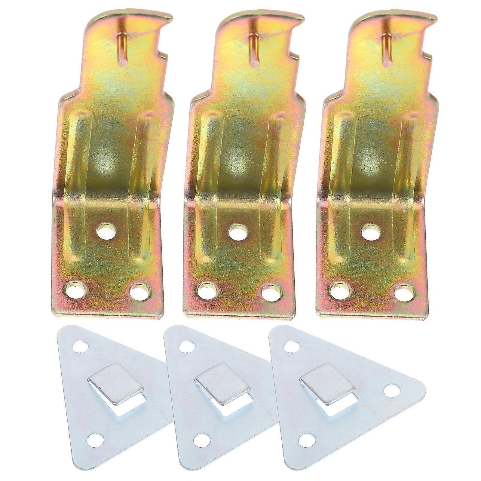 Fire Extinguisher Mounting Bracket for Wall Use 6Sets Heavy Duty Metal Hooks