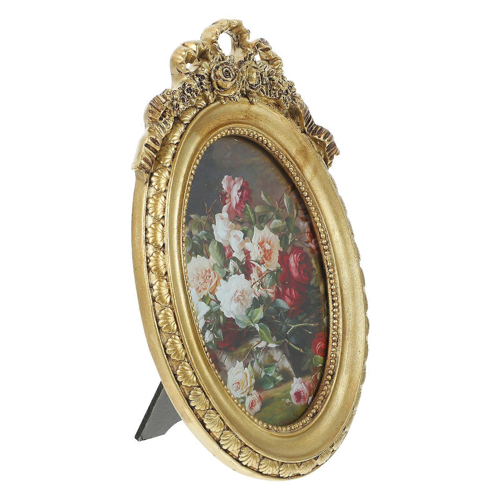 Retro Photo Frame Resin Material for Vintage Display