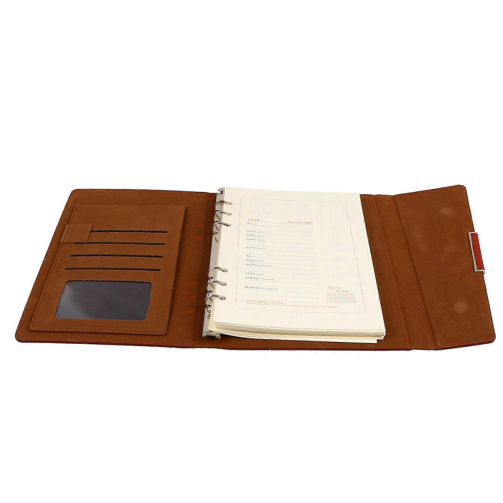 Schedule Notebook Creative PU Planning Book for Writing Use 1Pcs