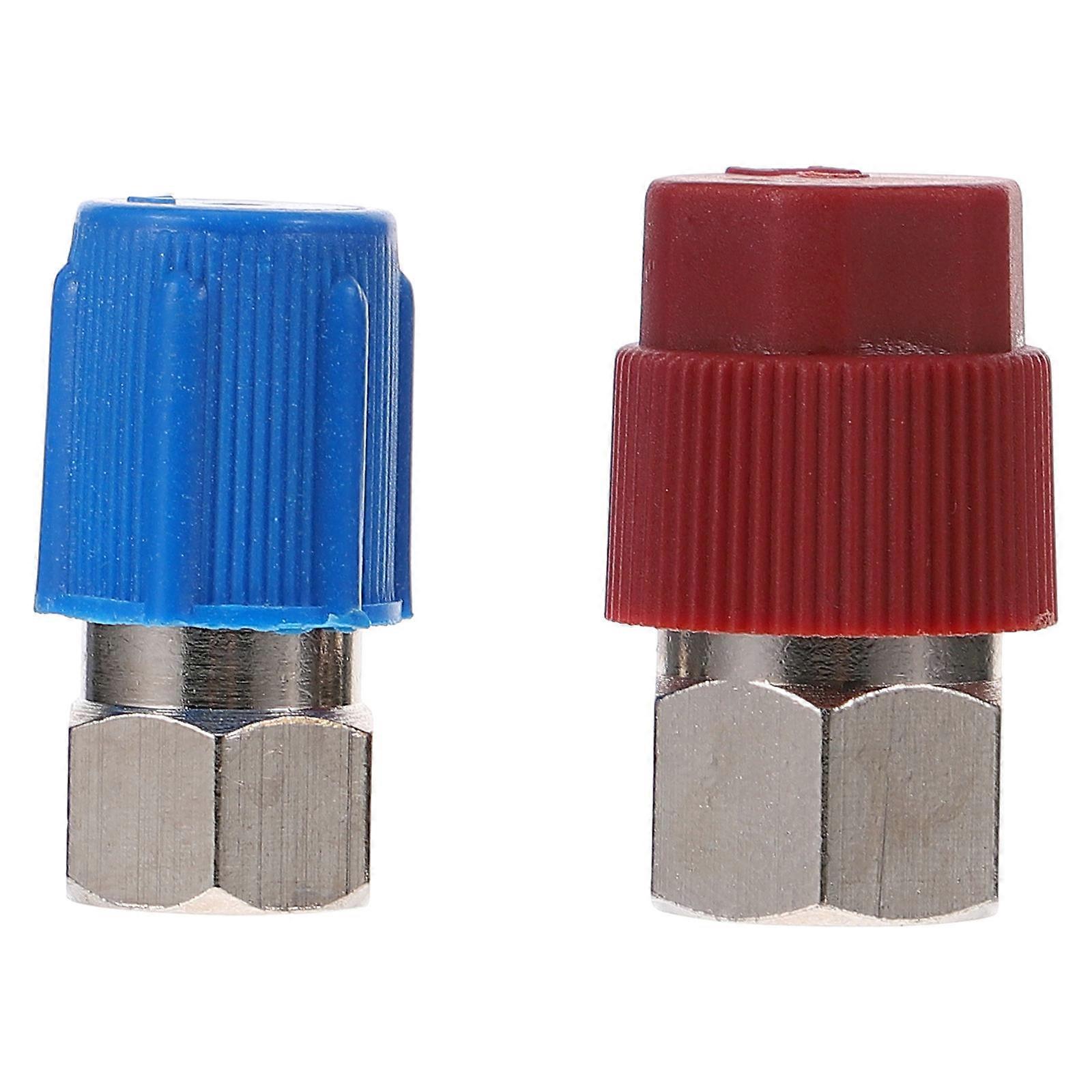 Air Conditioner Manifold Coupler Quick Connectors for Car Use 2Pcs