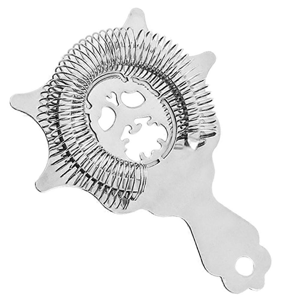 Bartender Ice Filter Stainless Steel Strainer for Home Use 1Pcs