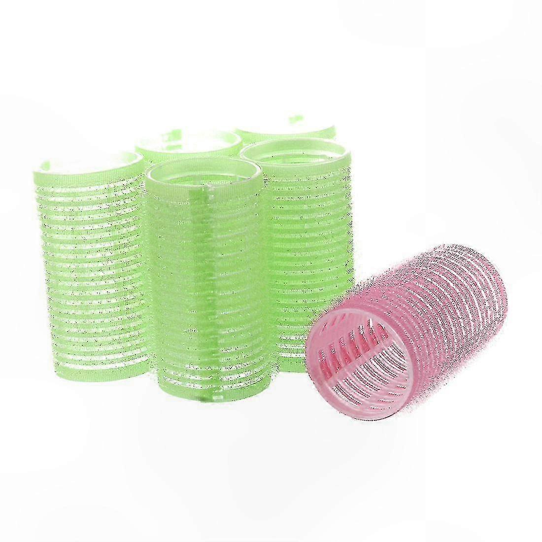 6-Pack Self-Grip Hair Rollers for DIY Curls, 3cm Diameter