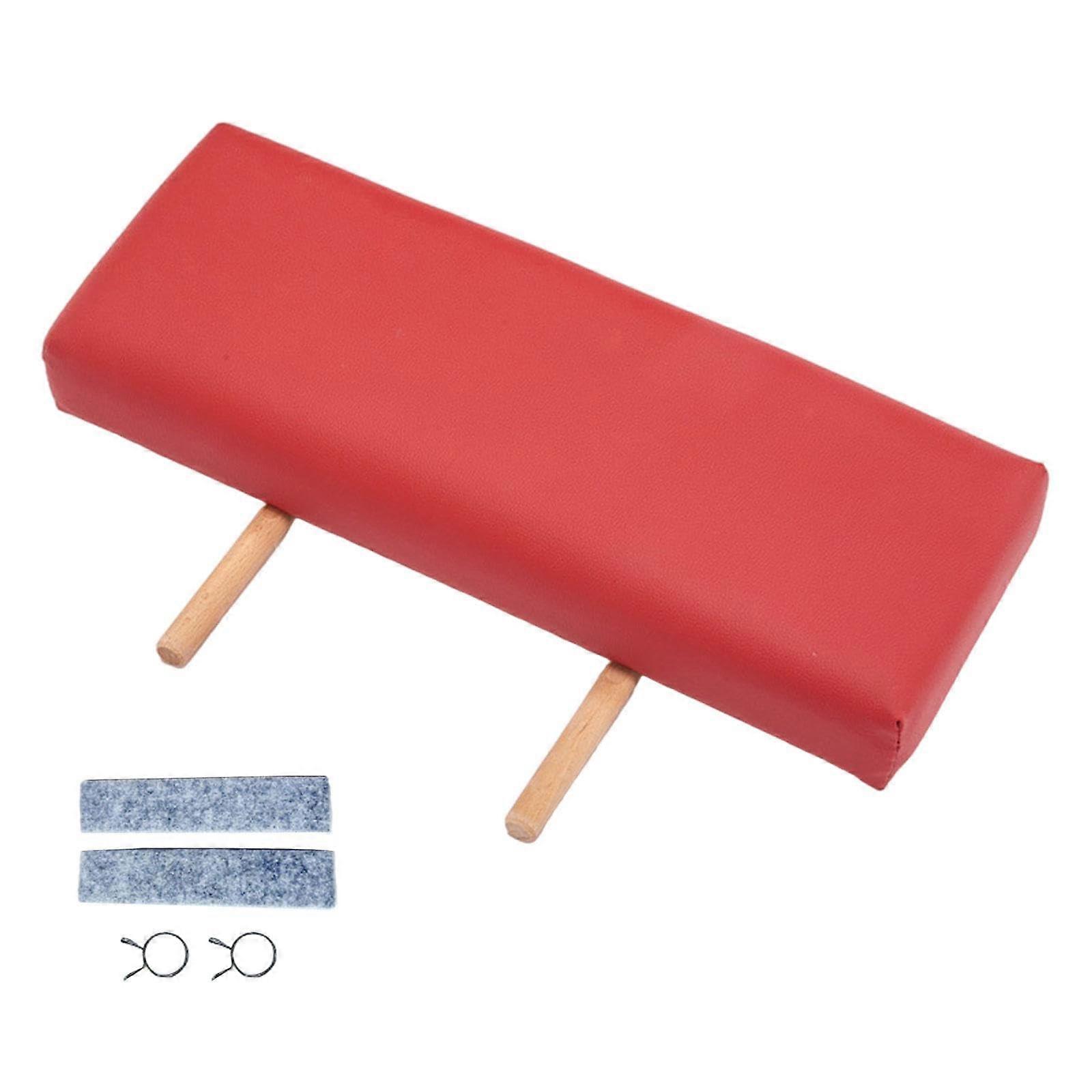 Massage Table Extension Pad PU Leather Extra Length Extender for Taller Clients Comfortable Support