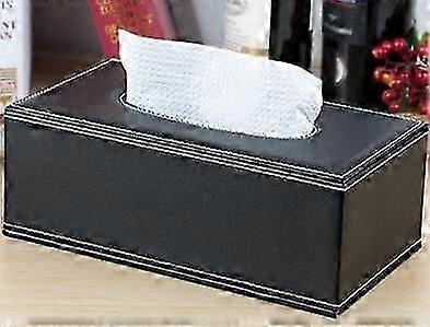 PU Leather napkin holder tissue box