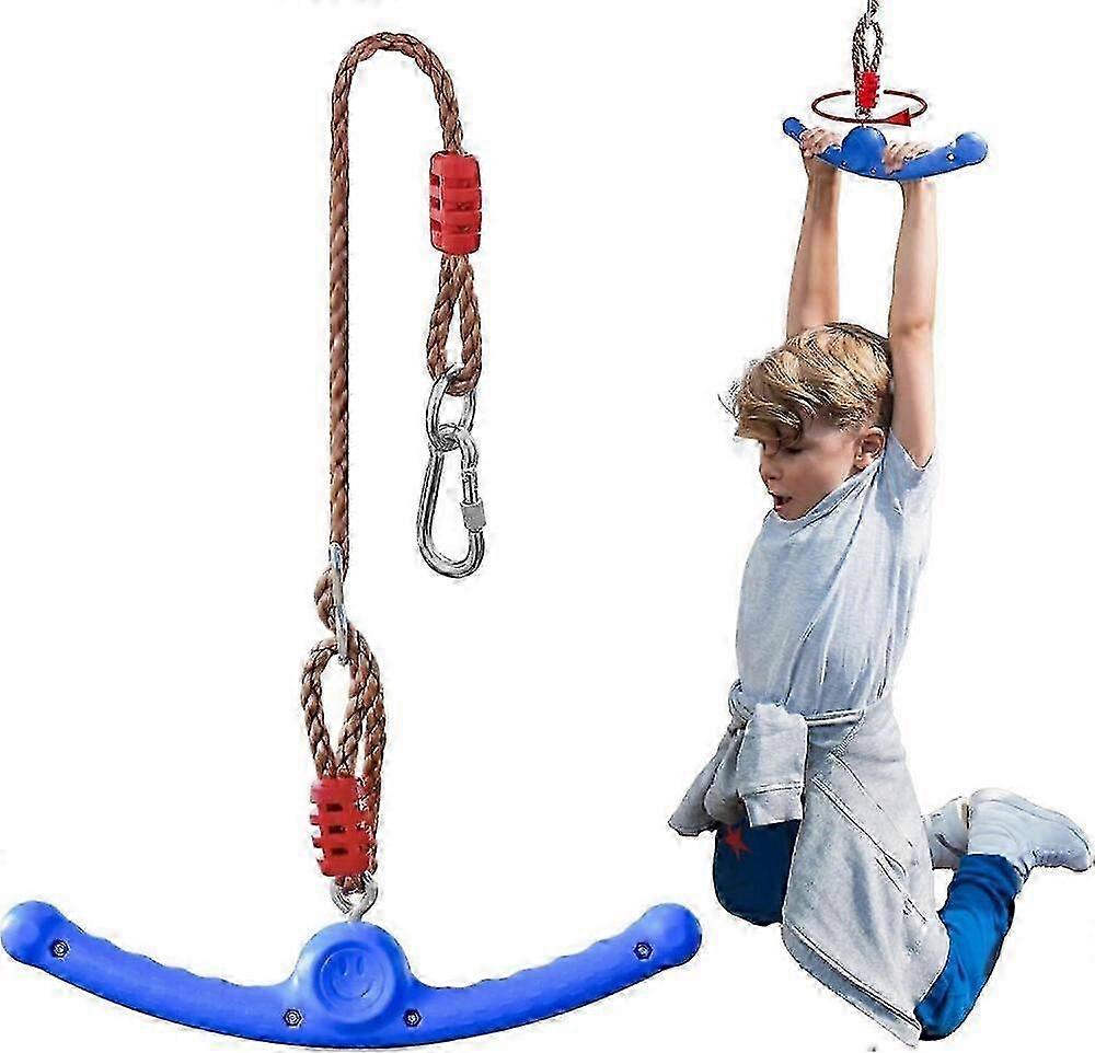 2026 Latest Model 360 Spin Handle: Kids Slackline