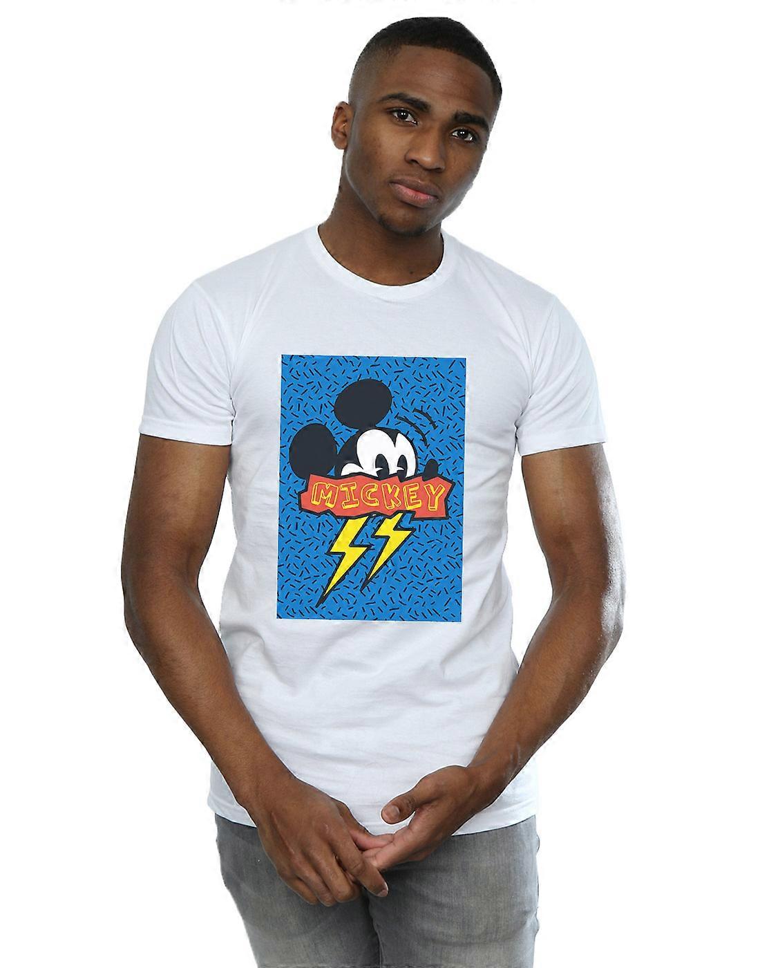Disney mannen Mickey Mouse 90s Flash T-Shirt