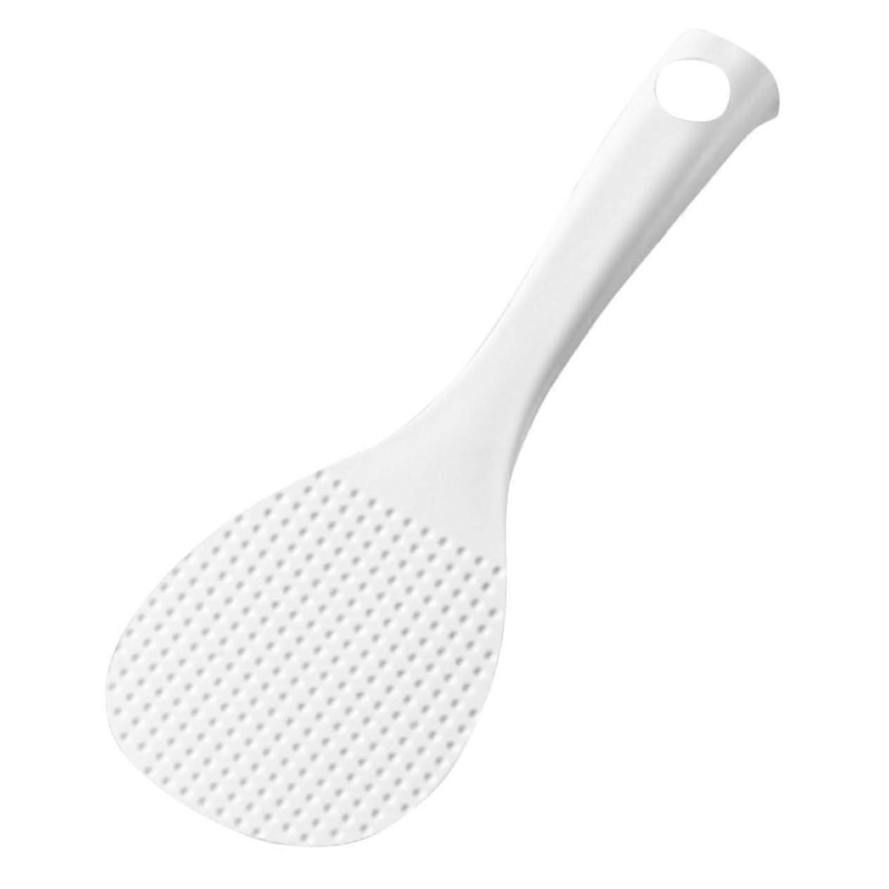 HeatResistant NonStick Rice Paddle with Vertical Stand EasyClean Kitchen Dining Tool