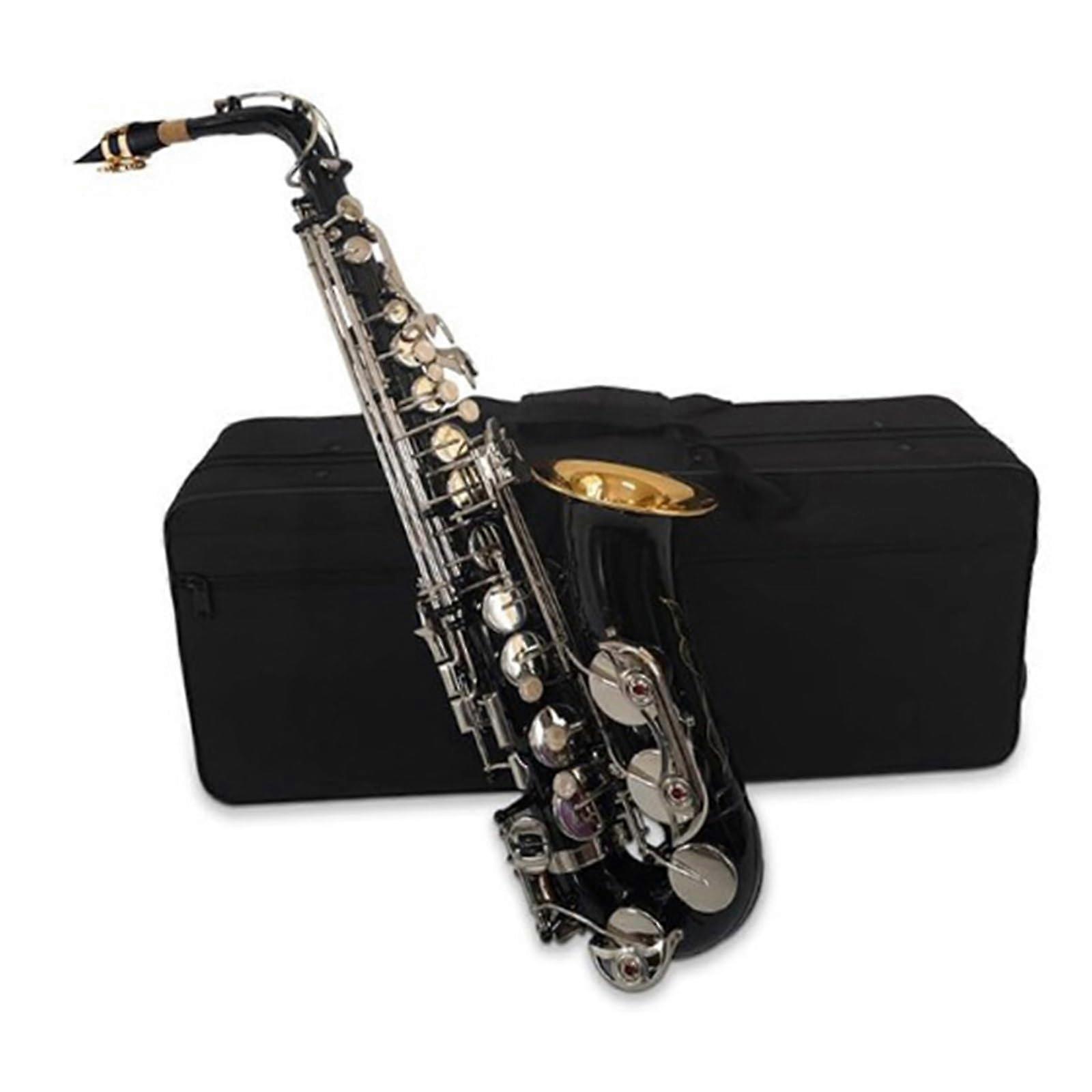 Beginner E Flat Alto Saxophone with Ready to Play Setup, Smooth Tone and Comfortable Key Action