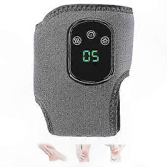 Portable Foot Massager with 3 Vibration Modes and Heated Ankle Wrap for Home Office Travel Use Wireless and Rechargeable 1 Piece