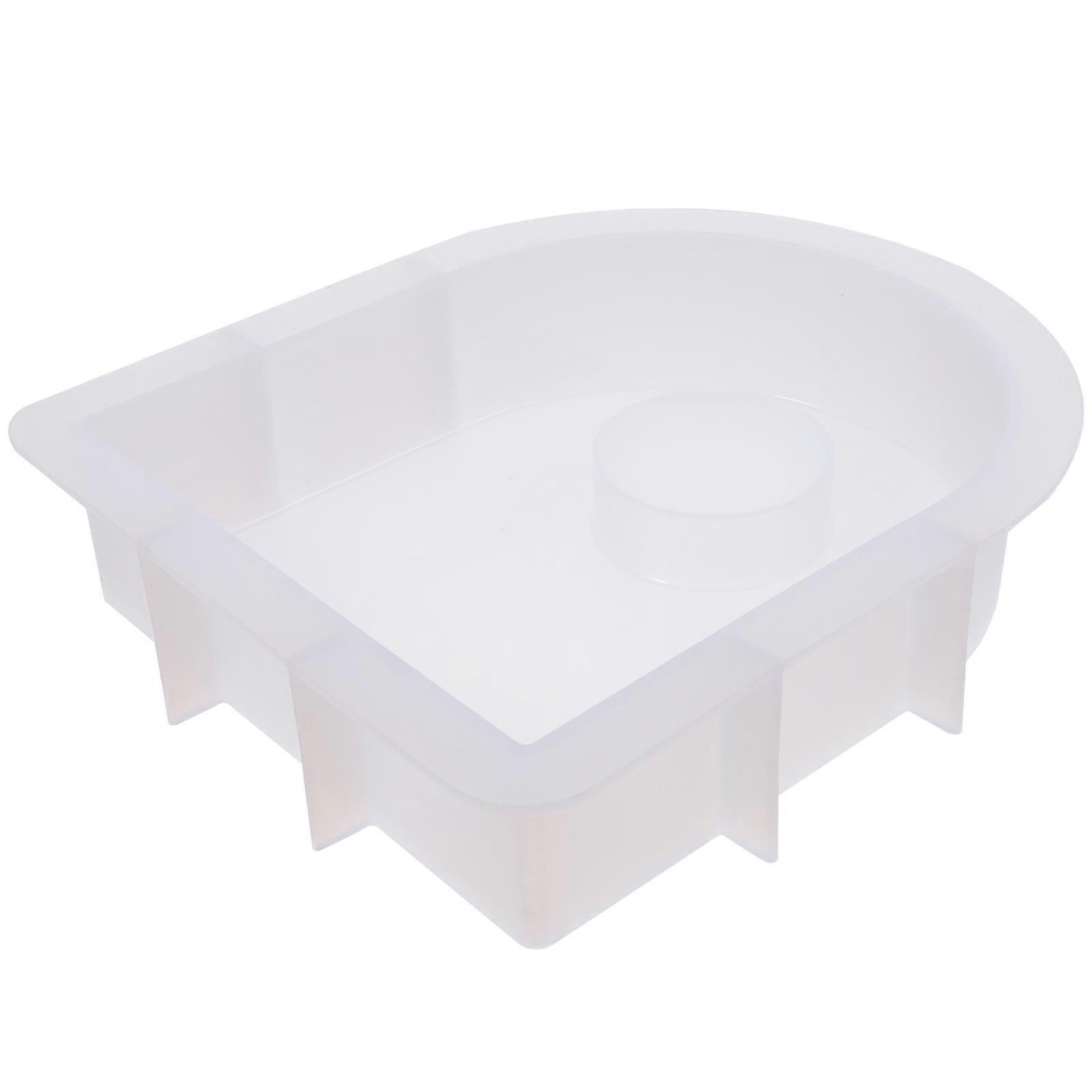 DIY Silicone Clock Mold Epoxy Silicone Casting Mold Clock Shaped Epoxy Mold