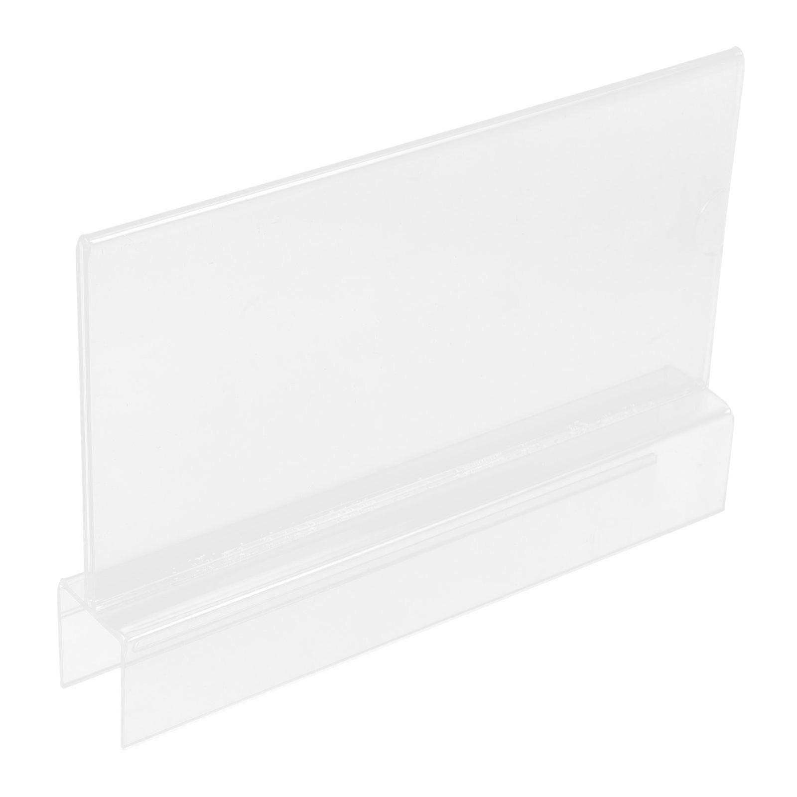 Acrylic Name Card Holder for Workplace Use Clear Desk Stand